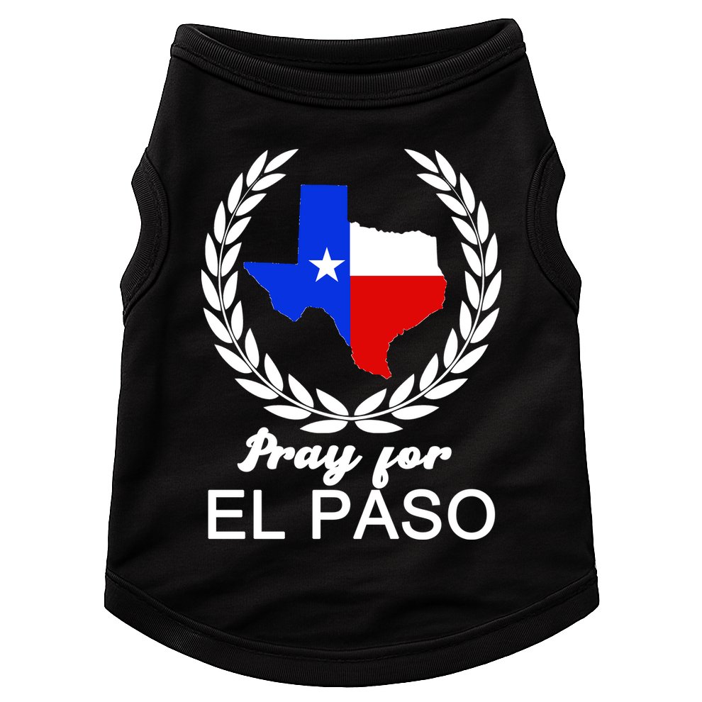 Pray For El Paso Doggie Tank