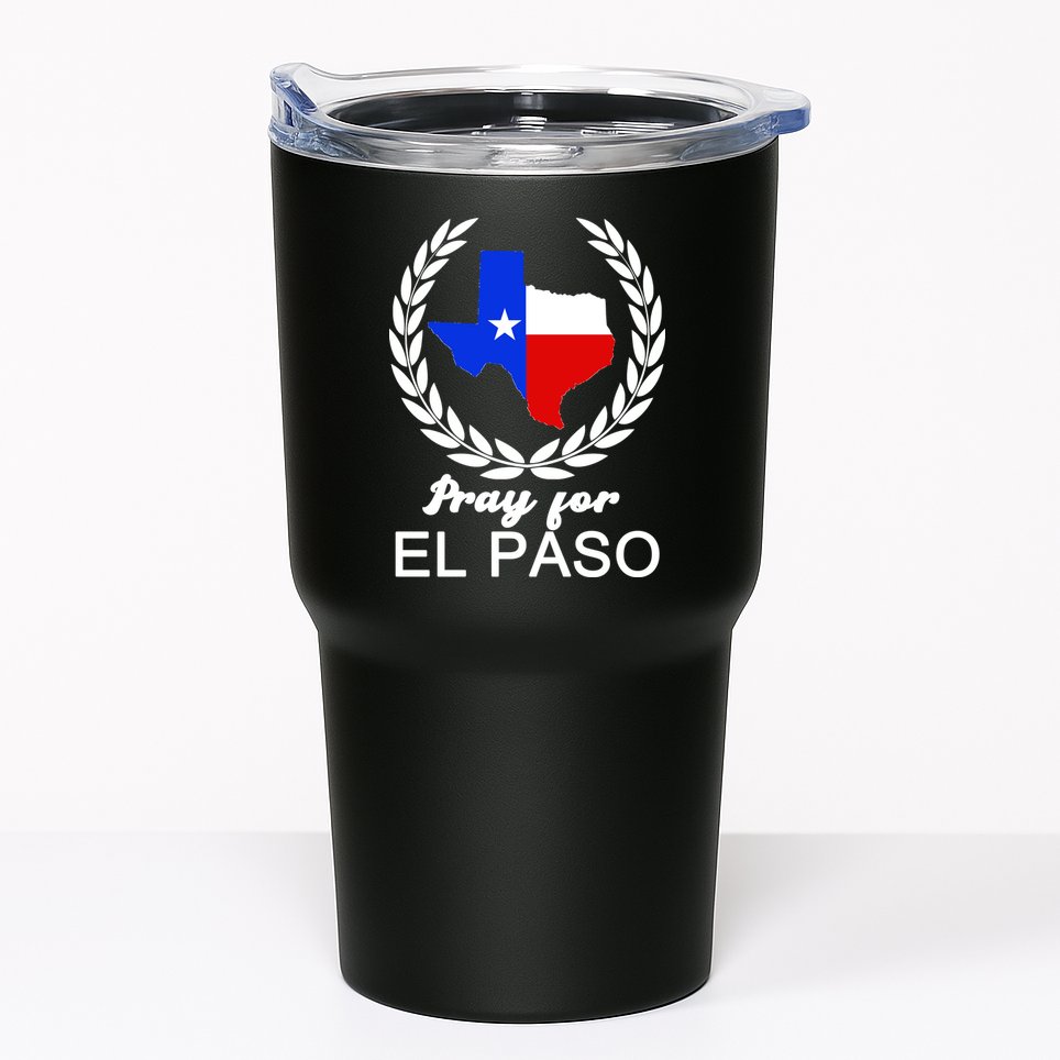 Pray For El Paso Tumbler
