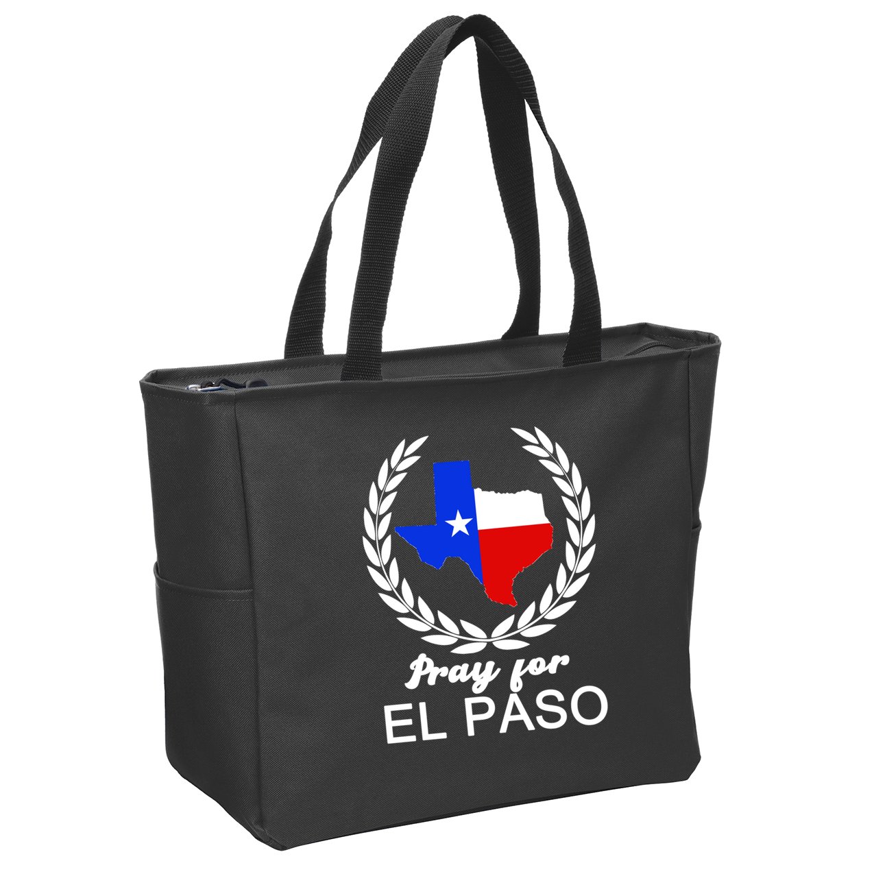 Pray For El Paso Zip Tote Bag