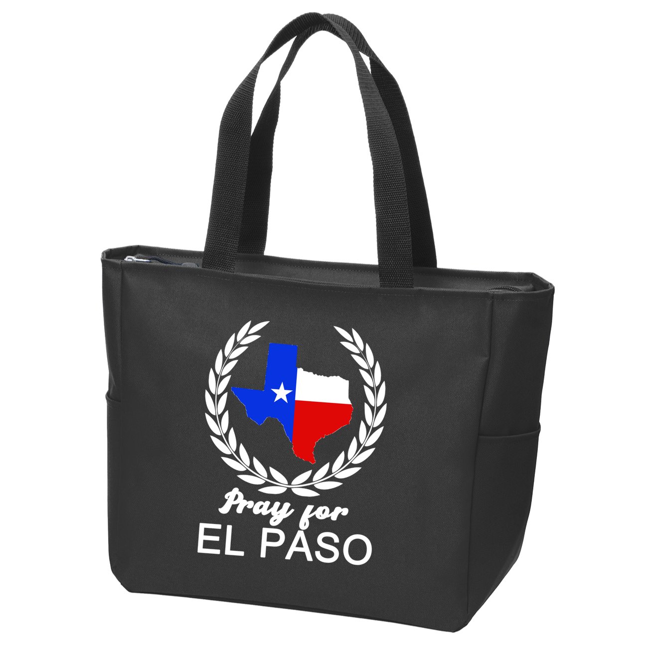 Pray For El Paso Zip Tote Bag
