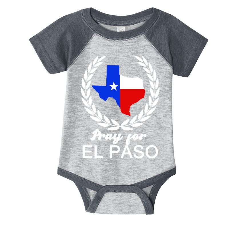 Pray For El Paso Infant Baby Jersey Bodysuit