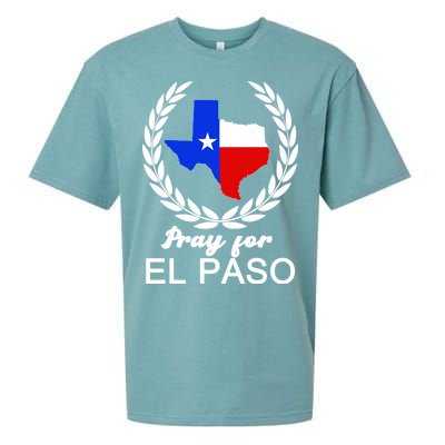 Pray For El Paso Sueded Cloud Jersey T-Shirt