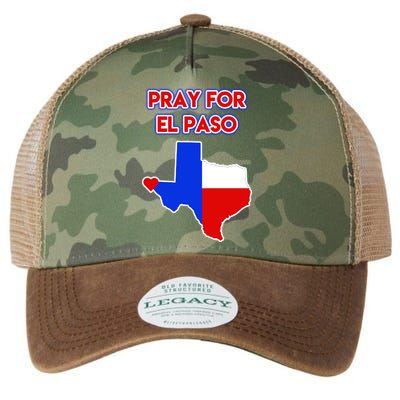 Pray For El Paso Texas Legacy Tie Dye Trucker Hat