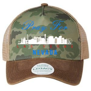 Pray For Las Vegas Nevada Legacy Tie Dye Trucker Hat