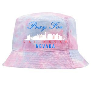 Pray For Las Vegas Nevada Tie-Dyed Bucket Hat