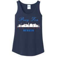 Pray For Las Vegas Nevada Ladies Essential Tank