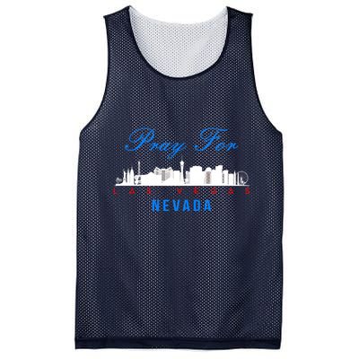 Pray For Las Vegas Nevada Mesh Reversible Basketball Jersey Tank