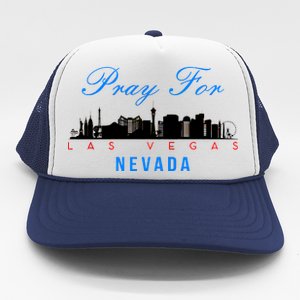 Pray For Las Vegas Nevada Trucker Hat