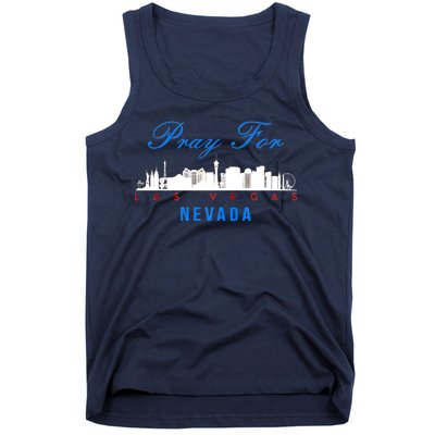 Pray For Las Vegas Nevada Tank Top