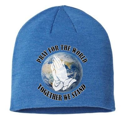 Pray For The World Together We Stand Sustainable Beanie