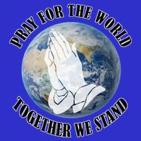 Pray For The World Together We Stand Kids T-Shirt