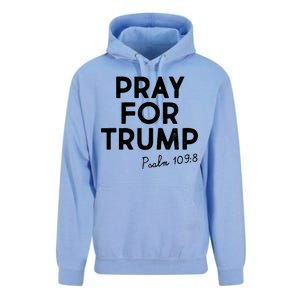 Pray For Trump Psalm 109:8 Unisex Surf Hoodie