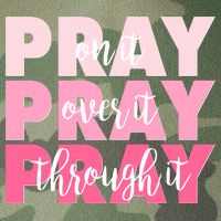 Pray On It Over It Through It Legacy Tie Dye Trucker Hat