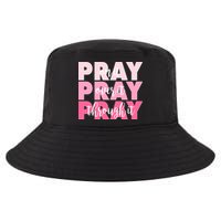 Pray On It Over It Through It Cool Comfort Performance Bucket Hat
