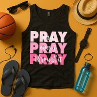 Pray On It Over It Through It Tank Top