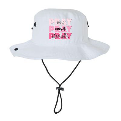 Pray On It Over It Through It Legacy Cool Fit Booney Bucket Hat