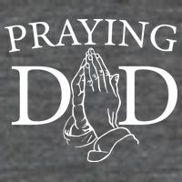 Praying Dad Magnet