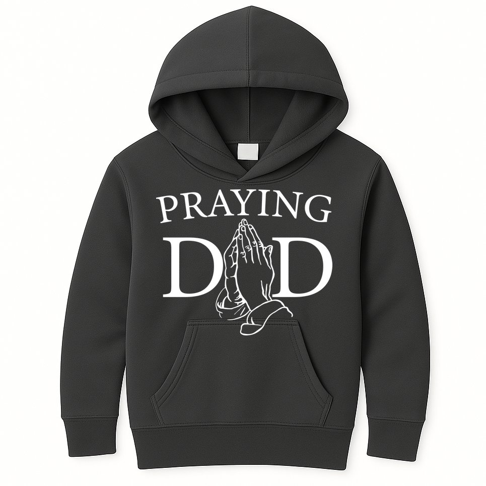 Praying Dad Kids Hoodie