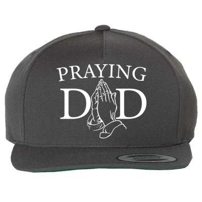 Praying Dad Wool Snapback Cap