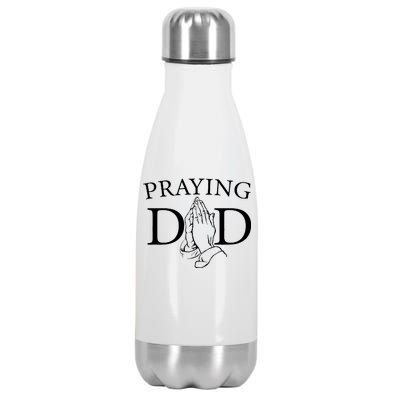 Praying Dad Stainless Steel Insulated Water Bottle