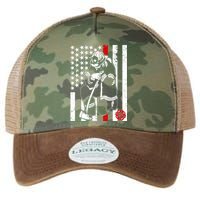 Praying Firefighter Thin Red Line Legacy Tie Dye Trucker Hat