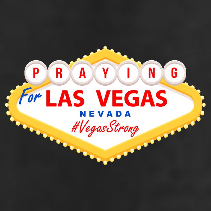Praying For Las Vegas Nevada Vegas Strong 15oz Campfire Ceramic Mug