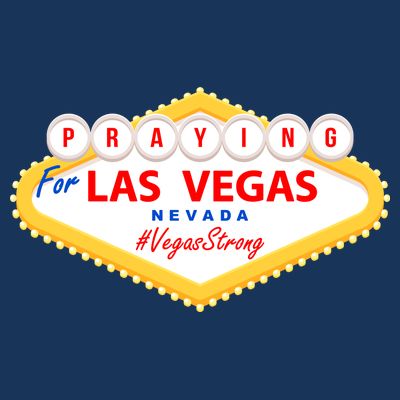Praying For Las Vegas Nevada Vegas Strong T-Shirt