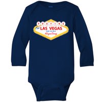 Praying For Las Vegas Nevada Vegas Strong Baby Long Sleeve Bodysuit