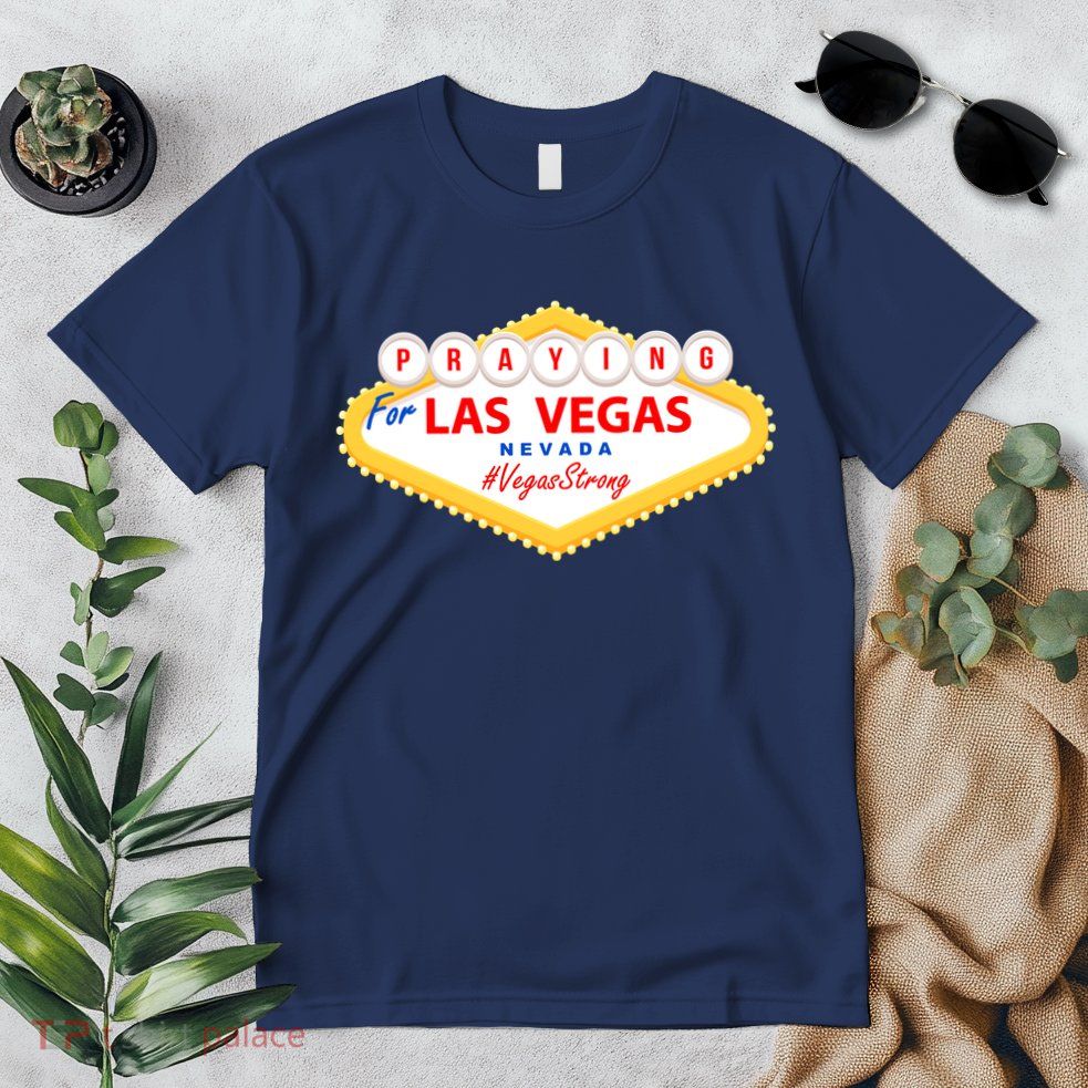 Praying For Las Vegas Nevada Vegas Strong Premium T-Shirt