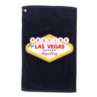 Praying For Las Vegas Nevada Vegas Strong Golf Towel