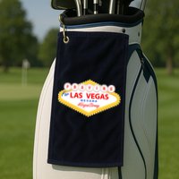 Praying For Las Vegas Nevada Vegas Strong Golf Towel