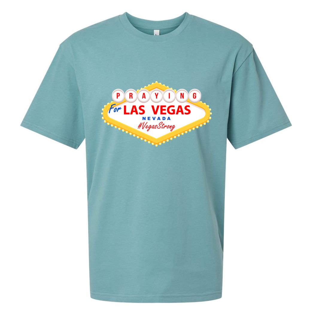 Praying For Las Vegas Nevada Vegas Strong Sueded Cloud Jersey T-Shirt