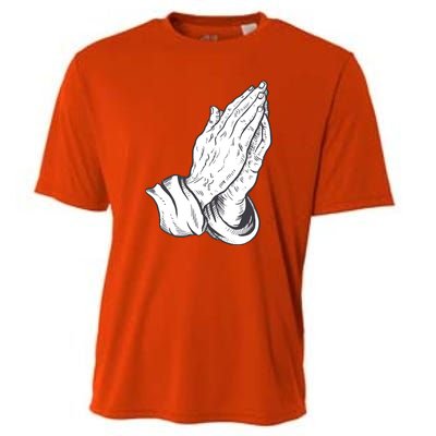 Praying Hands Cooling Performance Crew T-Shirt