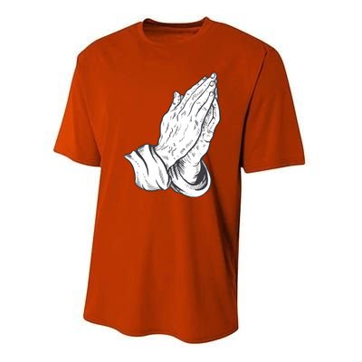 Praying Hands Performance Sprint T-Shirt