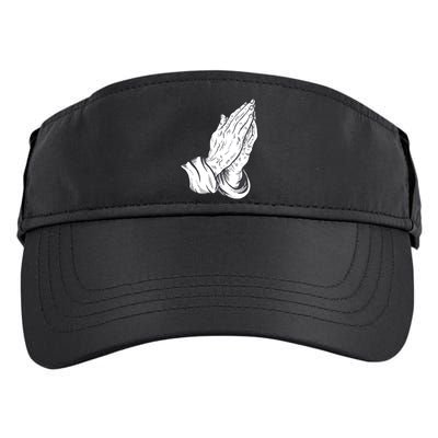 Praying Hands Adult Drive Performance Visor