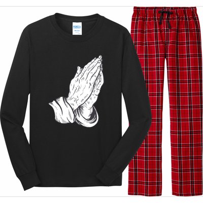 Praying Hands Long Sleeve Pajama Set