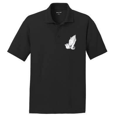 Praying Hands PosiCharge RacerMesh Polo