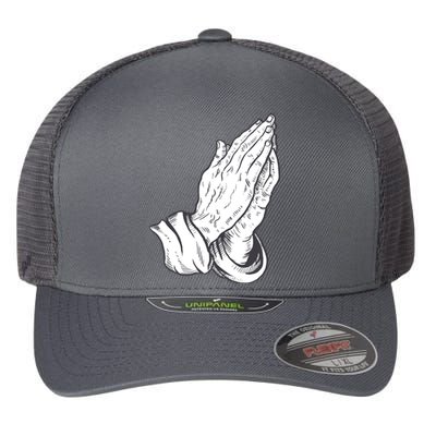 Praying Hands Flexfit Unipanel Trucker Cap