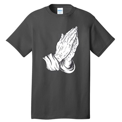 Praying Hands Tall T-Shirt