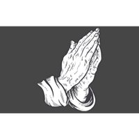 Praying Hands Bumper Sticker