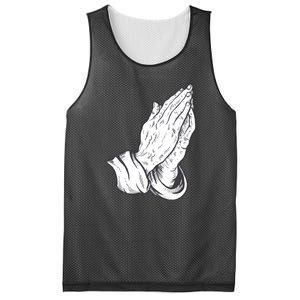 Praying Hands Mesh Reversible Basketball Jersey Tank