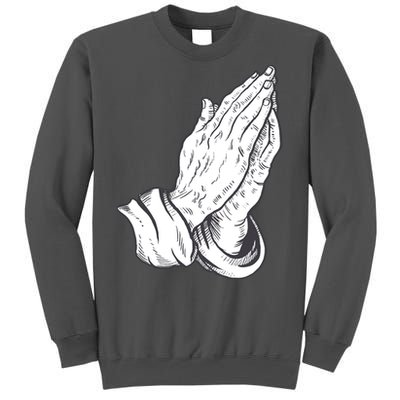 Praying Hands Tall Sweatshirt