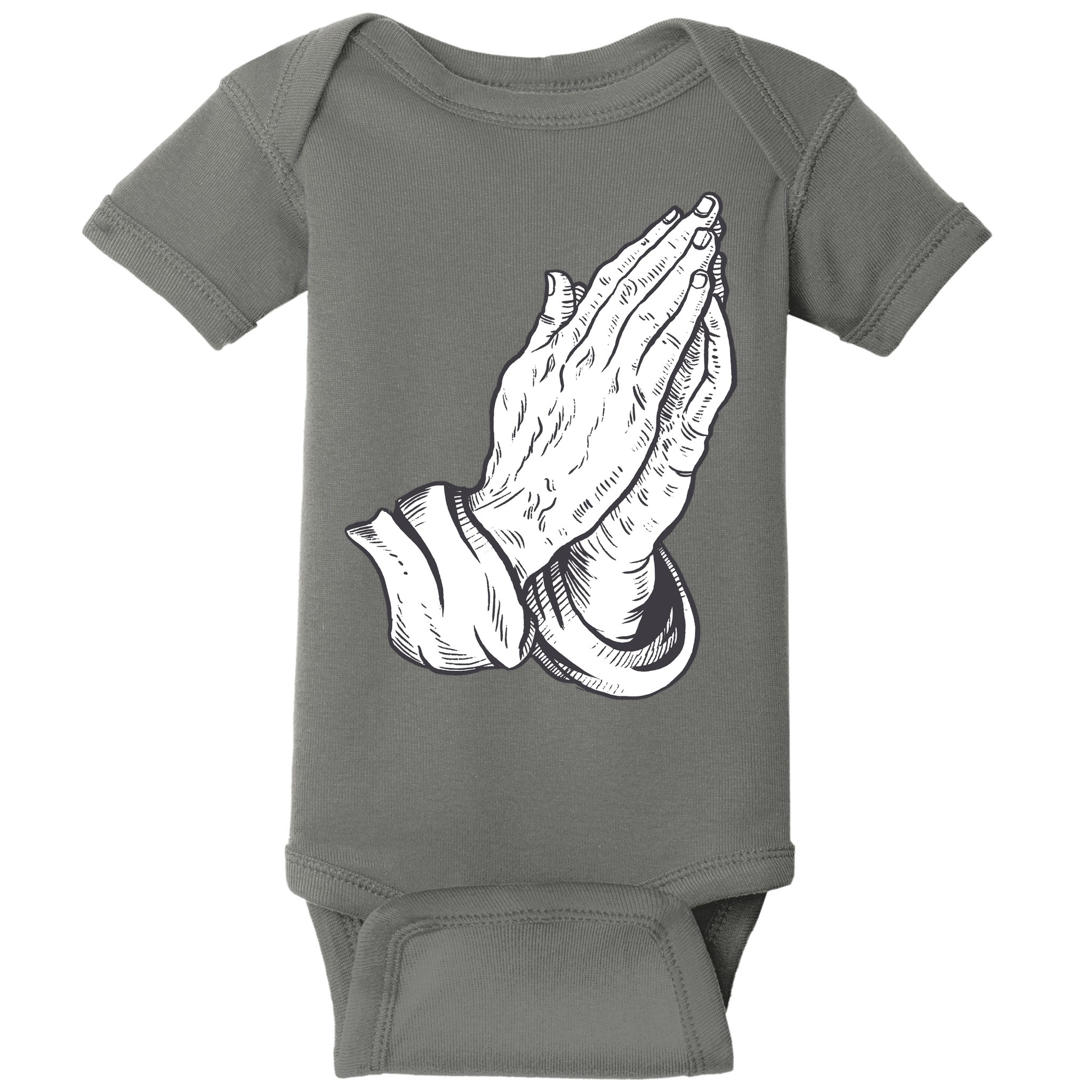 Praying Hands Baby Bodysuit