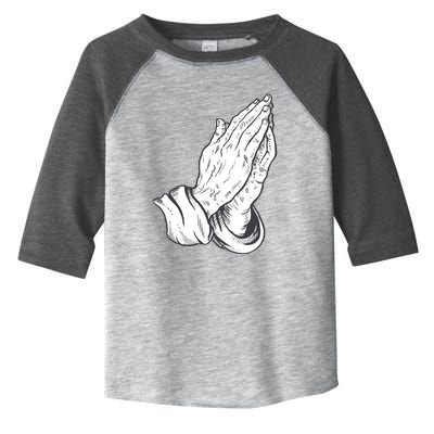 Praying Hands Toddler Fine Jersey T-Shirt