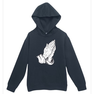 Praying Hands Urban Pullover Hoodie