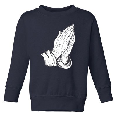 Praying Hands Toddler Sweatshirt