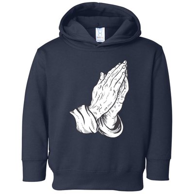 Praying Hands Toddler Hoodie