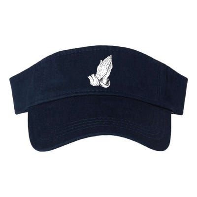 Praying Hands Valucap Bio-Washed Visor