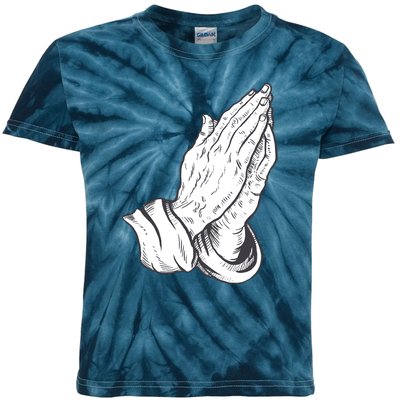 Praying Hands Kids Tie-Dye T-Shirt