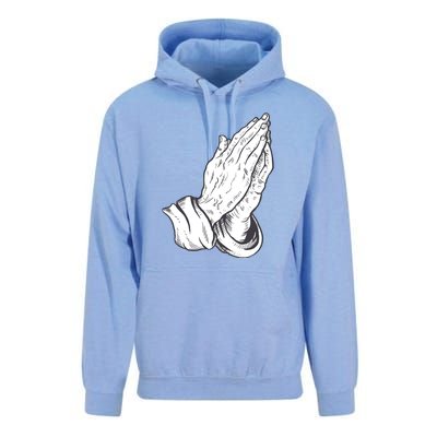 Praying Hands Unisex Surf Hoodie